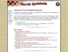 Tablet Screenshot of narviksjakklubb.org